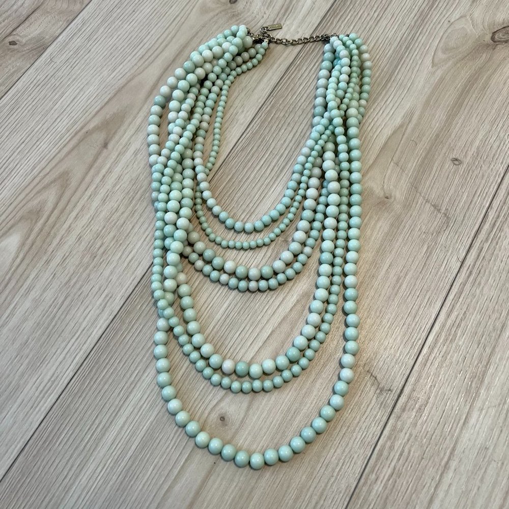 Beautiful Faux Pearl Statement Necklace